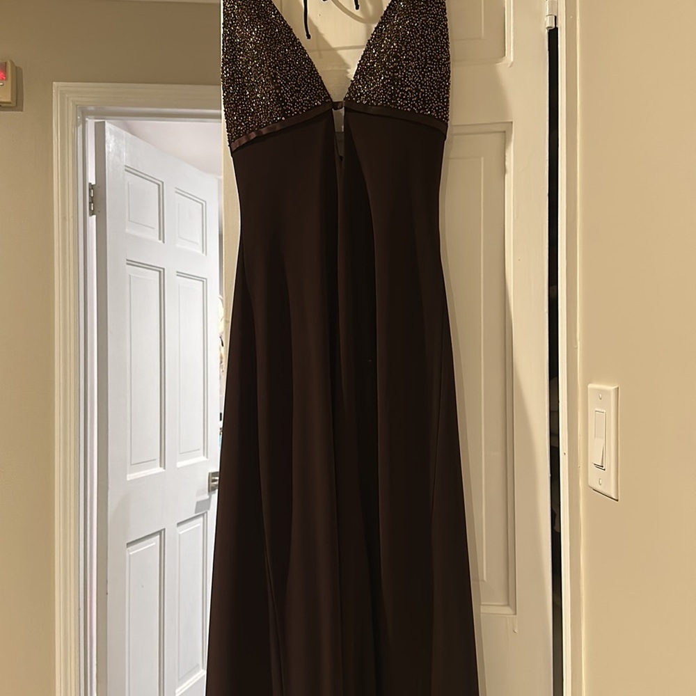 Laundry Beaded Halter Gown